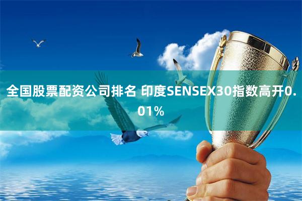 全国股票配资公司排名 印度SENSEX30指数高开0.01%