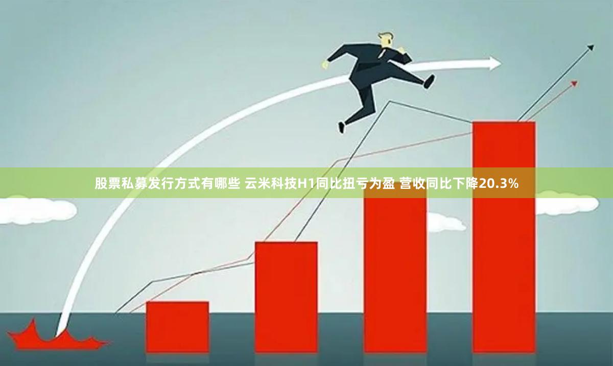 股票私募发行方式有哪些 云米科技H1同比扭亏为盈 营收同比下降20.3%