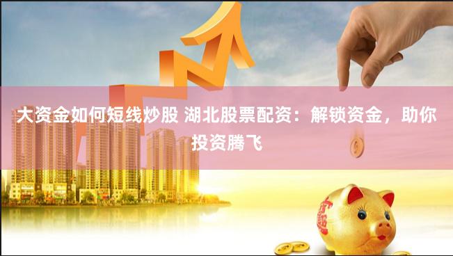 大资金如何短线炒股 湖北股票配资:解锁资金,助你投资腾飞